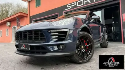 Usata Porsche Macan 250 CV (183 kW) 2016 Blu SUV