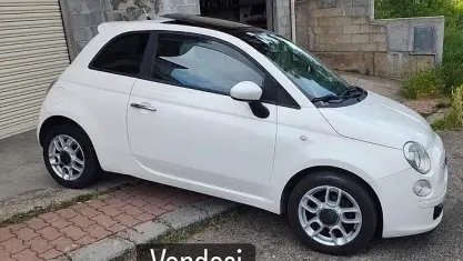 Usata Fiat 500 Sport 75 CV (55 kW) 2010 Bianco Berlina