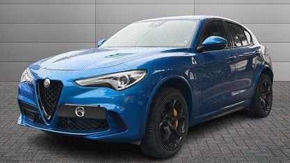 Gebraucht Alfa Romeo Stelvio Quadrifoglio 510 PS (375 kW) 2021 Blau SUV