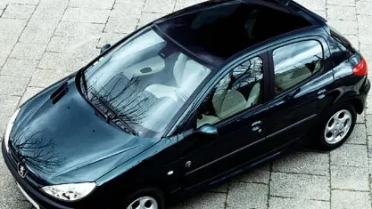 Usata Peugeot 206 Roland Garros 75 CV (55 kW) 2002 Grigio Berlina
