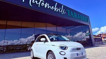 Usata Fiat 500e 42 kW (58 CV) 2023 Bianco Cabrio
