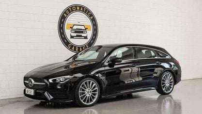 Usado Mercedes CLA200 Shooting Brake Premium 150 CV (110 kW) 2019 Negro Familiar