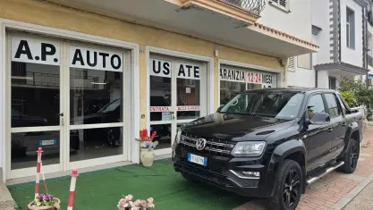 Usata VW Amarok Highline 224 CV (164 kW) 2018 Nero Pick-up