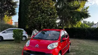 Usata Citroën C1 68 CV (50 kW) 2007 Rosso Utilitaria