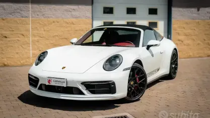 Usata Porsche 911 Targa 4S 450 CV (330 kW) 2023 Bianco Cabrio