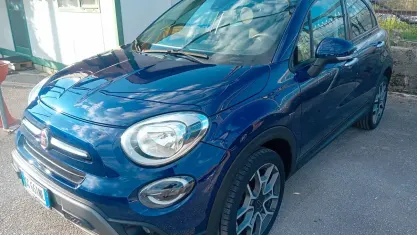 Usata Fiat 500X Cross 130 CV (95 kW) 2021 Blu SUV