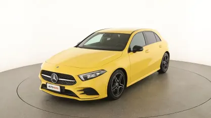 Usata Mercedes A220 AMG line 190 CV (139 kW) 2020 Giallo Berlina