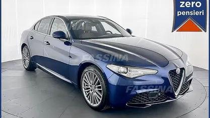 Usata Alfa Romeo Giulia Super 201 CV (147 kW) 2021 Blu Berlina