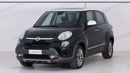 Usata Fiat 500L Trekking 95 CV (69 kW) 2015 Verde Monovolume