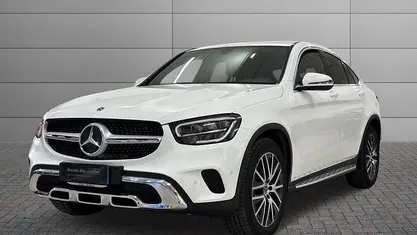 Usata Mercedes GLC220 194 CV (142 kW) 2021 Bianco Berlina