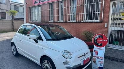 Usata Fiat 500 Lounge 69 CV (50 kW) 2010 Bianco Berlina