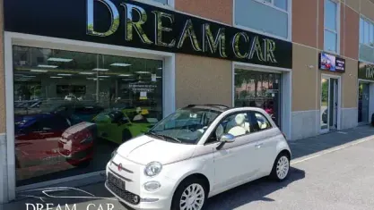 Usata Fiat 500C 69 CV (50 kW) 2018 Bianco perlato Cabrio