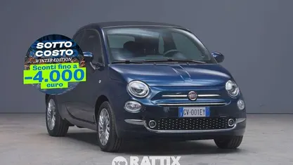 Blu Usata 2024 Fiat 500C Dolcevita Cabrio | 16.589 € (Buon prezzo)
