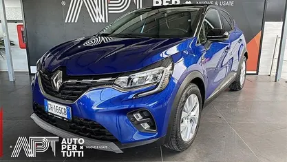 Usata Renault Captur Intens 145 CV (106 kW) 2022 Blu SUV