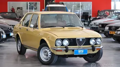 Usata Alfa Romeo Alfetta 118 CV (86 kW) 1970 Giallo Berlina