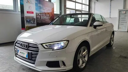Usata Audi A3 Cabriolet Sport 150 CV (110 kW) 2017 Bianco Cabrio