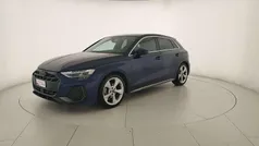 Blu navarra metallizzato Usata 2024 Audi A3 S-Line Tre volumi | 33.900 € (Buon prezzo)