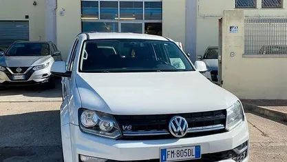 Usata VW Amarok 204 CV (150 kW) 2018 Bianco Pick-up
