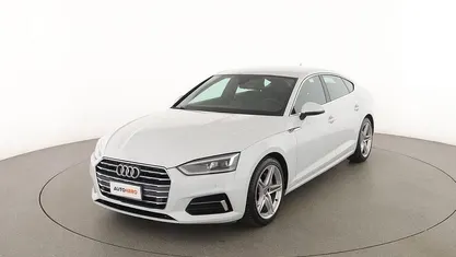 Usata Audi A5 Sportback Sport 190 CV (139 kW) 2018 Bianco Utilitaria