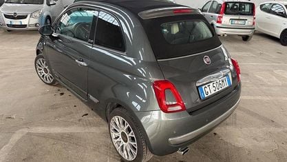 Usata Fiat 500C 69 CV (50 kW) 2012 Grigio Cabrio