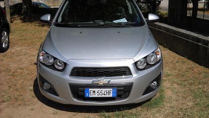 Usata Chevrolet Aveo LTZ 95 CV (69 kW) 2012 Argento Berlina