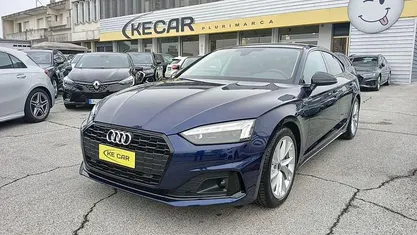 Usata Audi A5 Advanced Plus 204 CV (150 kW) 2024 Blu/azzurro Coupé