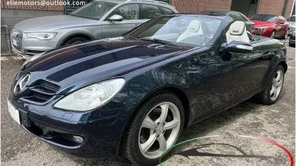 Occasion Mercedes SLK350 272 ch (200 kW) 2005 Bleue Cabriolet