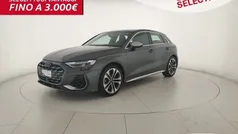 Grigio daytona perlato Usata 2024 Audi S3 Ambiente Tre volumi | 54.800 € (Buon prezzo)