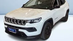 Bianco pastello Usata 2021 Jeep Compass Longitude SUV | 20.300 € (Buon prezzo)