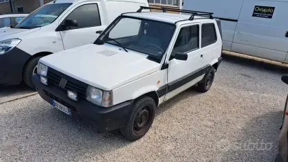 Usata Fiat Panda 4x4 54 CV (39 kW) 1999 Bianco Utilitaria
