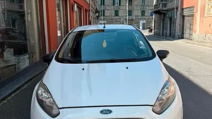 Usata Ford Fiesta Business Edition 75 CV (55 kW) 2014 Bianco Utilitaria