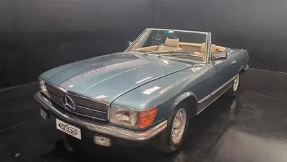 Usata Mercedes SL380 204 CV (150 kW) 1982 Verde Cabrio