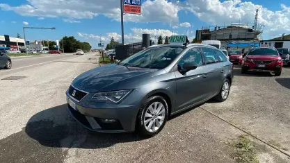 Usata Seat Leon ST Business 110 CV (80 kW) 2018 Grigio Station wagon