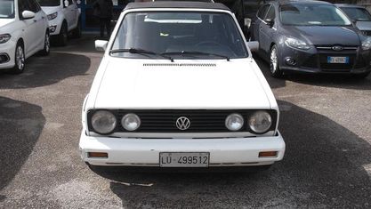 Usata VW Golf Cabriolet 73 CV (53 kW) 1990 Bianco Cabrio