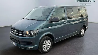 Usata VW Multivan Trendline 150 CV (110 kW) 2017 Blu Furgone