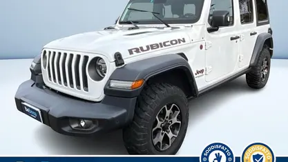 Bianco pastello Usata 2020 Jeep Wrangler Unlimited Rubicon SUV | 45.600 € (Super prezzo)