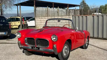 Usata Fiat 1100 1950 Rosso Cabrio