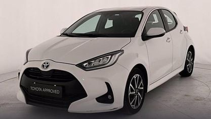 Brugt Toyota Yaris Hybrid Trend 116 HK (85 kW) 2022 Hvid Hatchback