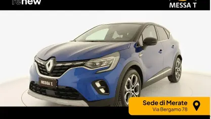 Usata Renault Captur Techno 145 CV (106 kW) 2022 Blu/azzurro SUV
