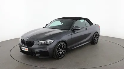 Usata BMW 218 M Sport 135 CV (99 kW) 2021 Grigio Cabrio