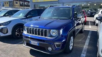 Usata Jeep Renegade Limited 150 CV (110 kW) 2020 Blu SUV