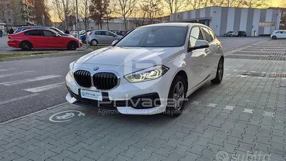 Usata BMW 118 Advantage 136 CV (100 kW) 2021 Bianco Utilitaria