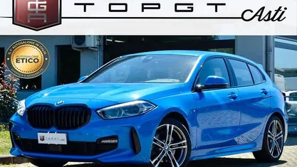 Begagnad BMW 116 M Sport 116 HK (85 kW) 2020 Blå Halvkombi