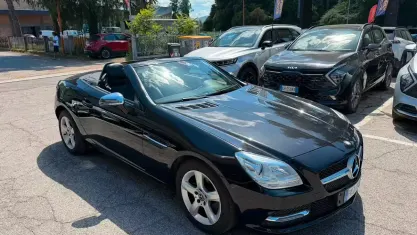 Usata Mercedes SLK200 184 CV (135 kW) 2011 Nero Cabrio