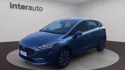 Usata Ford Fiesta Titanium 75 CV (55 kW) 2022 Blu metallizzato Berlina