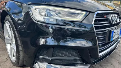 Usata Audi A3 Cabriolet S-Line 150 CV (110 kW) 2018 Nero Cabrio