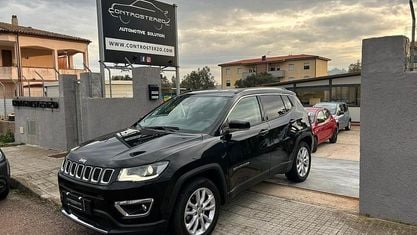 Käytetty Jeep Compass Limited 120 HP (88 kW) 2017 Musta Katumaasturi