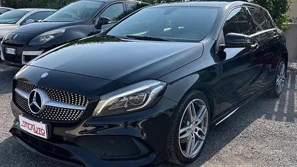 Usata Mercedes A200 Premium 136 CV (100 kW) 2016 Nero Berlina