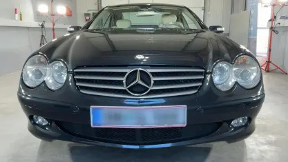 Gebraucht Mercedes SL500 306 PS (225 kW) 2005 Schwarz Cabrio