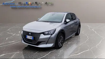 Usata Peugeot e-208 Allure 56 kW (77 CV) 2021 Grigio Utilitaria